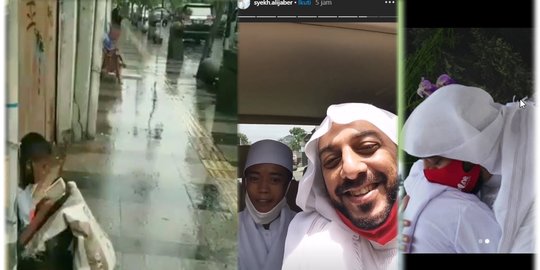 Viral Pemulung Baca Al Quran Dipinggir Jalan, Syekh Ali Jaber Angkat Jadi Anak dan Ajak Umroh