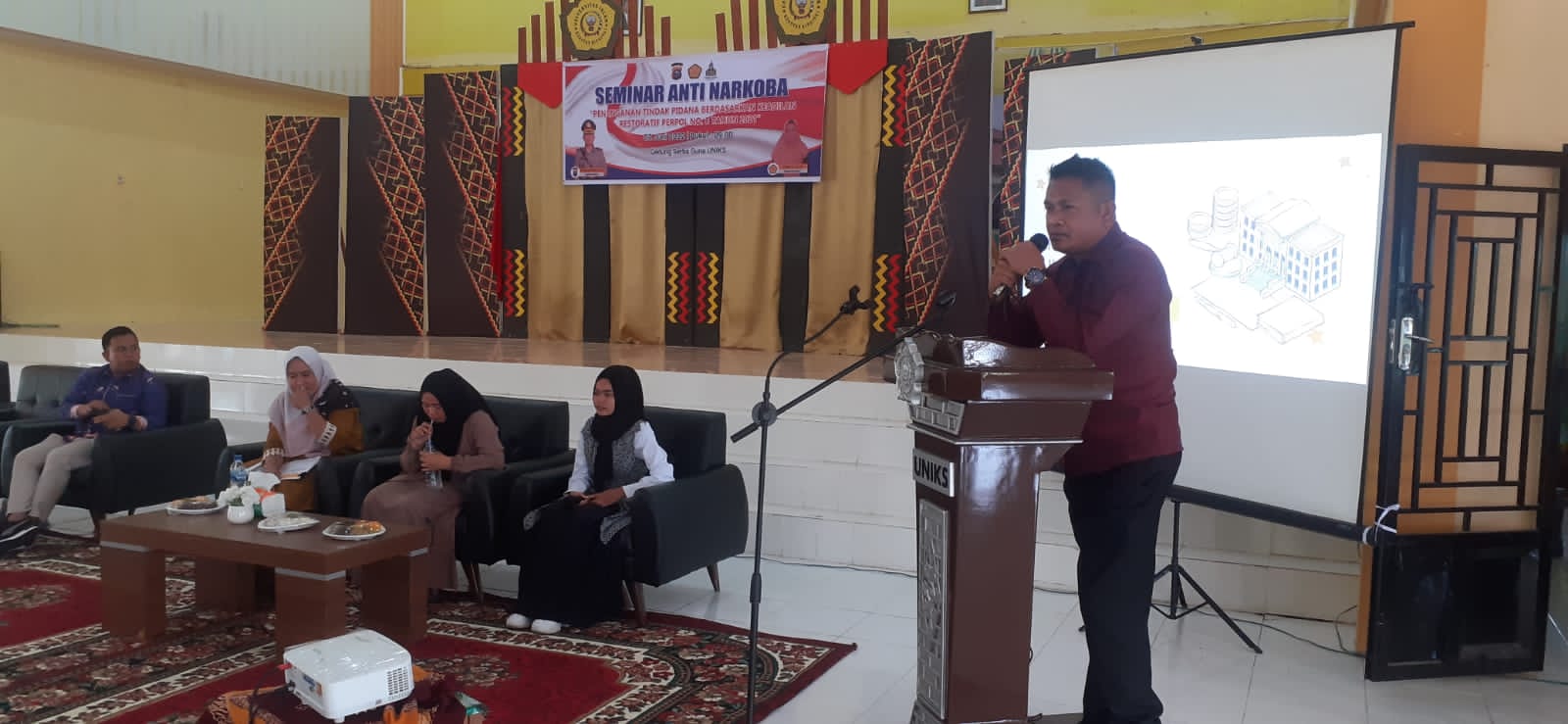 Kasat Narkoba Ajak Mahasiswa jadi Agen Perubahan Perangi Narkoba