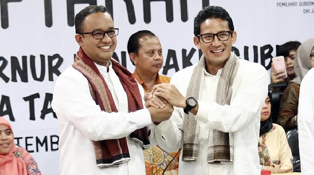 Anies-Sandi sumbang sisa dana kampanye ke fakir miskin dan yatim