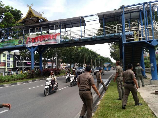 Dishub Pekanbaru Masih Konsep Surat untuk Pengelola JPO