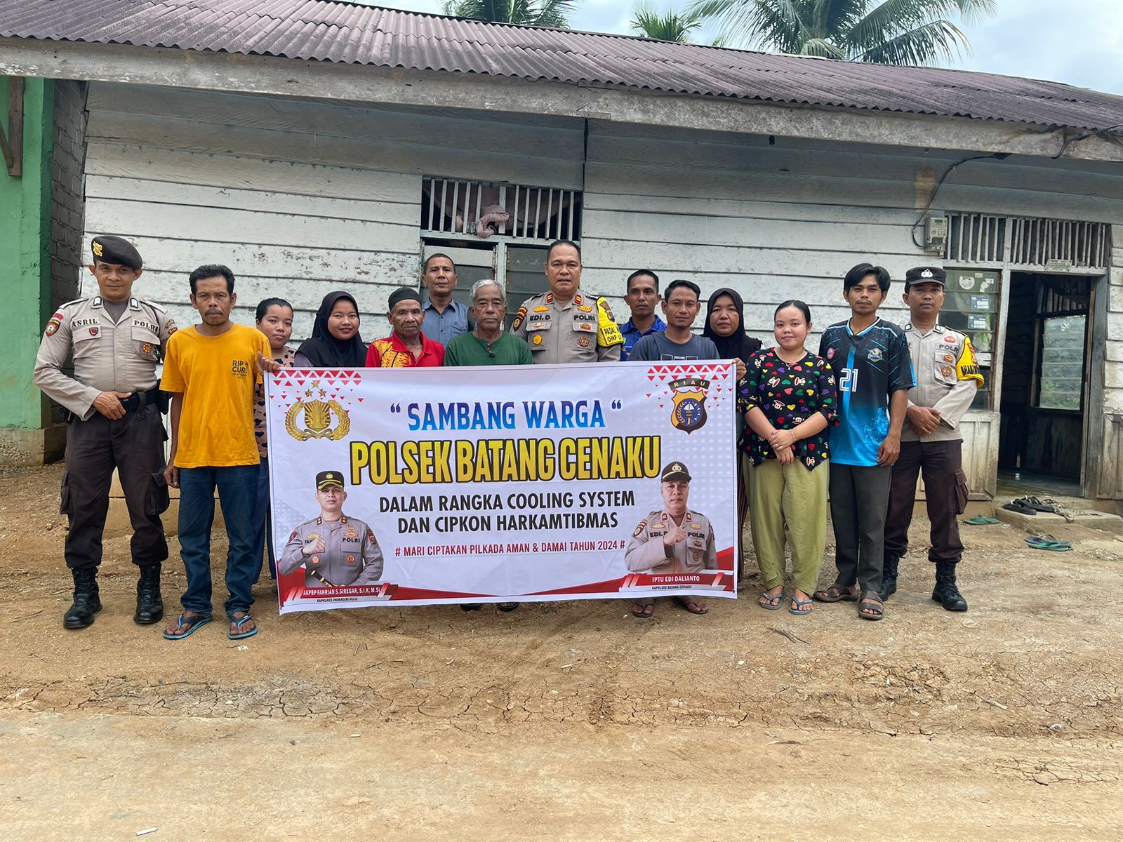 Iptu Edi Imbau Tokoh Masyarakat Jaga Suasana Sejuk Pilkada