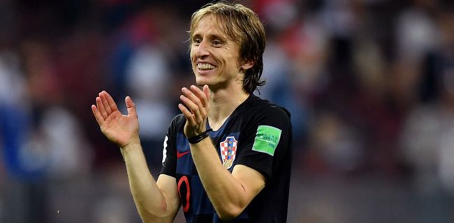 Modric Pemain Terbaik Piala Dunia