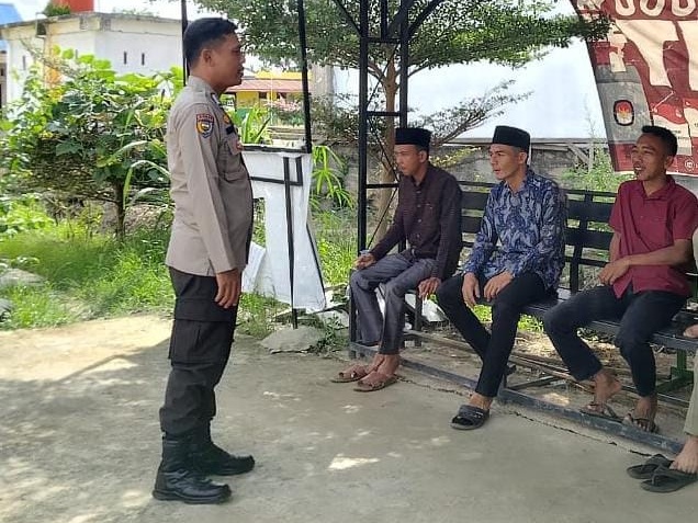 Kapolsek Rimba Melintang Imbau Warga Jaga Kampanye Pilkada Aman dan Damai