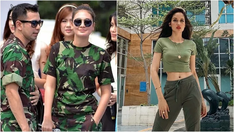 Sambut HUT TNI ke-75, Intip Padu Padan Army Look Selebriti Indonesia