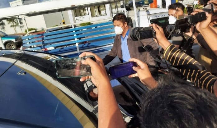 KPK Tegaskan Bupati Kuansing Terjaring OTT Meski Datangi Kantor Polisi