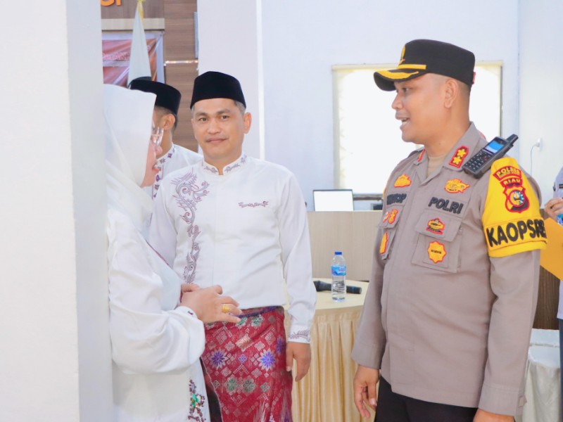 Cooling System untuk Pilkada Damai 2024, Polres Kuansing Gelar Jumat Curhat