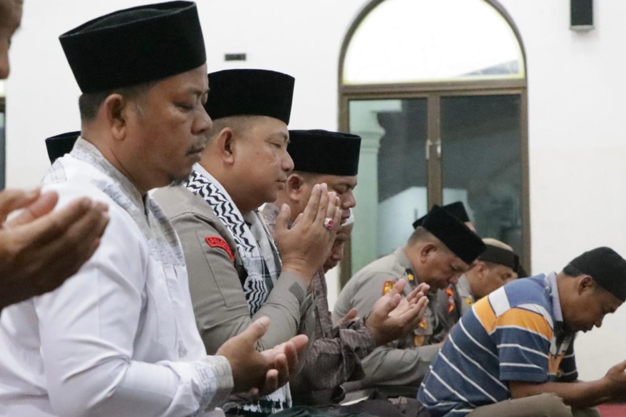 Polres Siak Gelar Subuh Keliling Ciptakan Pilkada Aman dan Kondusif