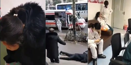 Sejumlah Orang Berjatuhan, Perawat Histeris Tangani Pasien Terinfeksi Corona Virus