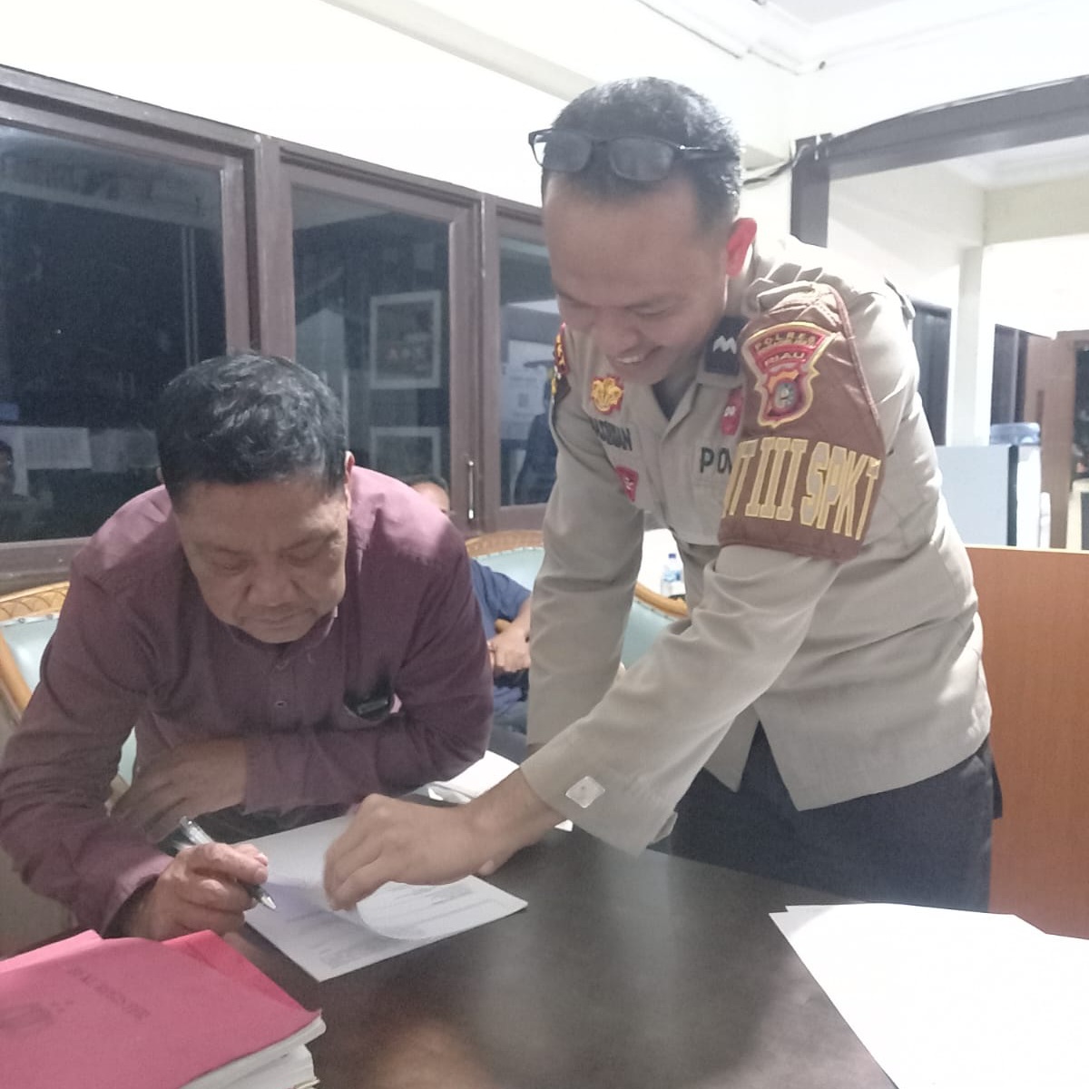 Warga Kepayang Sari Laporkan Oknum Pengacara ke Polres Inhu