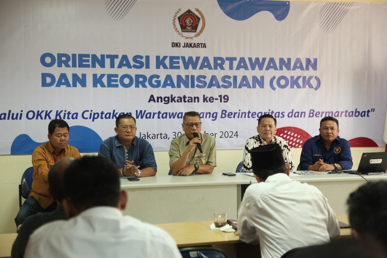 PWI Jaya Gelar Orientasi Kewartawanan dan Keorganisasian, 45 Insan Pers Ikuti OKK ke-19