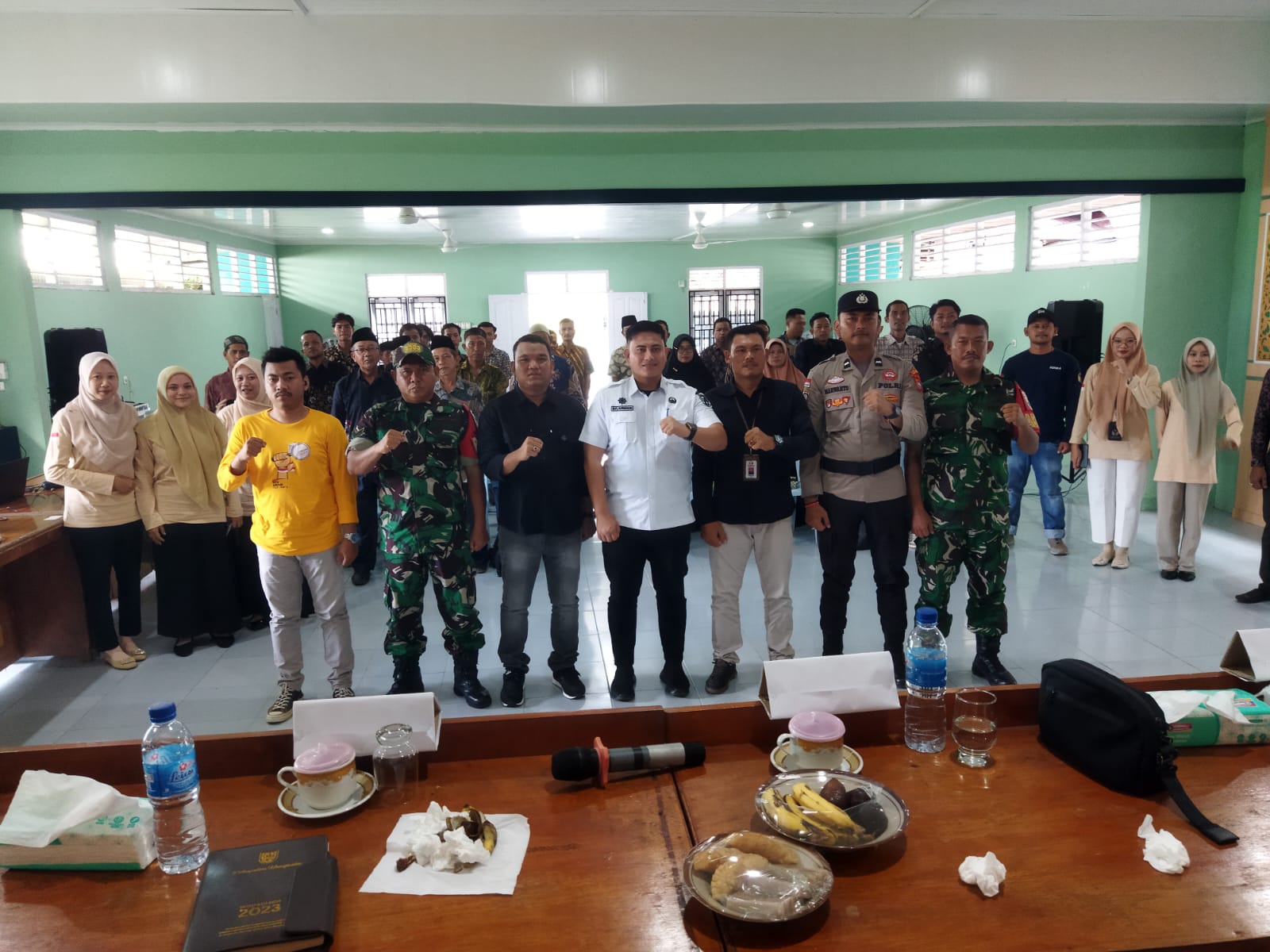 Polsek Rupat Gelar Cooling System di Kelurahan Terkul Jelang Pilkada 2024