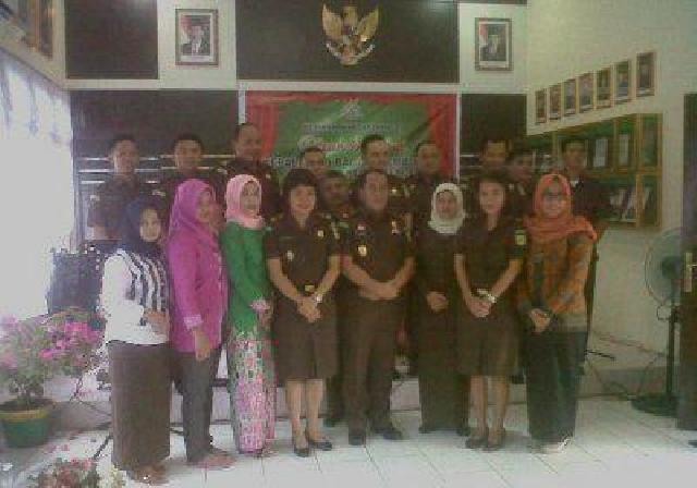 Kejari Rengat Gelar Pisah Sambut Kasubag BIN