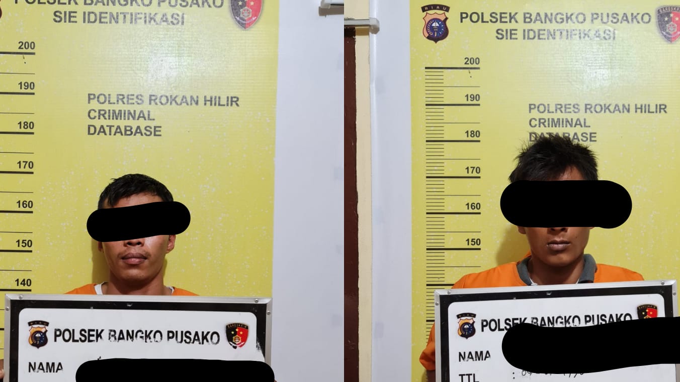 Curi Kabel Optik PLN, Dua Pemuda Rohil Diringkus Polisi