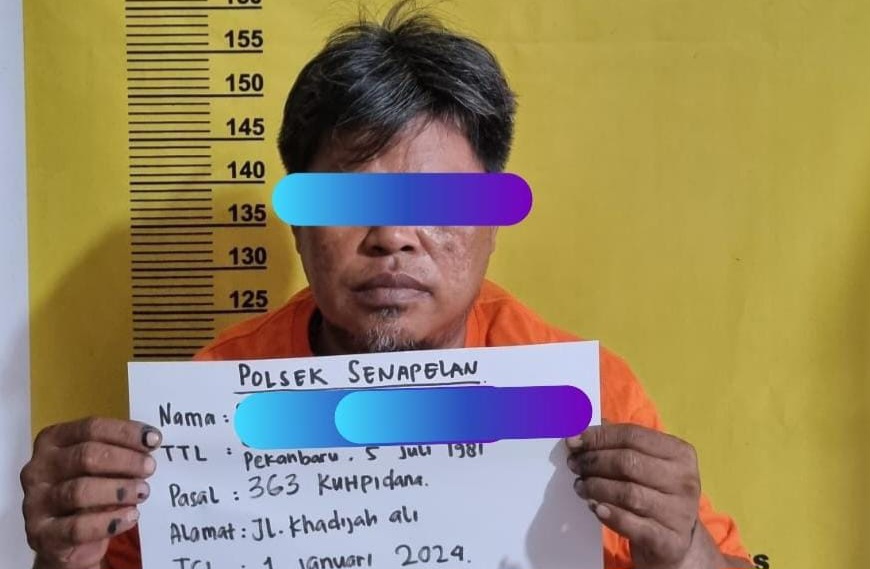 Kepala Keamanan Merusak dan Curi Peralatan Pedagang di RTH