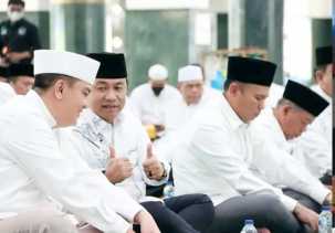 Pimpinan DPRD Riau Hadiri Acara Tasyakuran Pernikahan Putri Irjen Pol Muhammad Iqbal