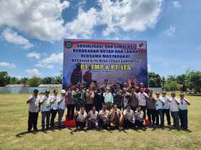 Sinergi Perusahaan, Aparat, dan Warga Cegah Karhutla di Bangko Pusako