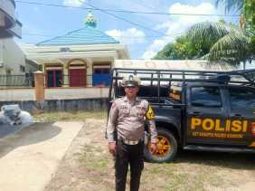 Satgas Kamseltibcarlantas Polres Kuansing Gelar Patroli di Sekitar Kantor KPU dan Bawaslu untuk Keamanan Pilkada 2024