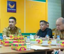 Sekretariat DPRD Riau Gelar Rapat dengan Fraksi Partai Nasdem, Ini yang Dibahas