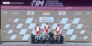 Indonesia Raya Berkumandang di Sirkuit Lusail Qatar