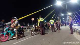 Razia Gabungan, Polresta Pekanbaru Amankan Ratusan Kendaraan