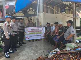 Polsek Kuala Cenaku: Jangan Beli Sawit Curian, Waspada Berita Bohong