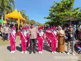 Semarak HUT ke- 80 RI, Polsek TPTM Gelar Lomba PBB untuk Perkuat Nasionalisme dan Kekompakan Generasi Muda