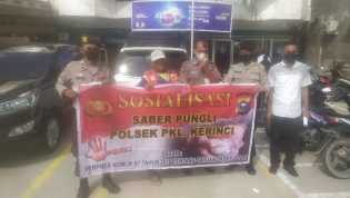 Berantas Pungli, Kapolsek Pangkalan Kerinci: Harus Rutin Sosialisasi Pencegahan