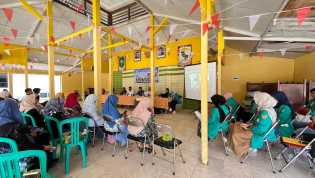 Mahasiswa KKN UHT Pekanbaru Gelar Musyawarah Desa dan Aksi Partisipatif di Trimulya Jaya