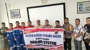 Kapolres Rokan Hilir Gelar Kegiatan Cooling System untuk Pilkada Damai 2024 di Bangko Pusako