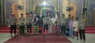 Cooling System, Babinkamtibmas Polsek Rimba Melintang di Rohil Salat Subuh Berjamaah