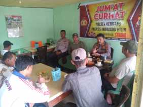 Jumat Curhat Cooling System, AKP Ramli Samosir Sambangi Masyarakat Pasar Kota Baru