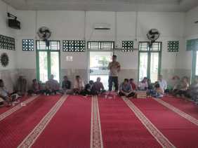 Kapolsek Koto Gasib Jalin Silaturahmi dengan Tokoh Agama dan Masyarakat Kampung Pangkalan Pisang