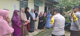 Polsek Kelayang: Emak-emak Jangan Takut, Datang Ke TPS