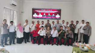 Wakil Bupati Bengkalis Bagus Santosa Pimpin Rakor Karhutla di Kantor BPBD kabupaten Bengkalis