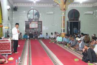 Ketua DPRD Inhil Hadiri Peringatan Isra' Mi'raj di Desa Keritang Hulu