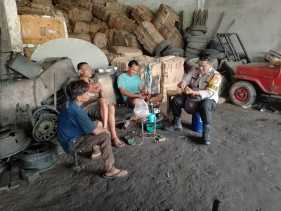 Polsek Kempas Intensifkan Sambang Warga dan Imbau Datang ke TPS