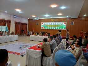 Jelang Pacu Jalur Nasional 2025, Wakapolda Riau Pimpin Simulasi Pengamanan di Kuansing