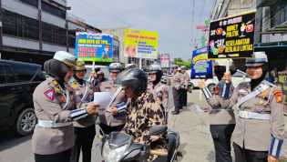 Satgas OPS Zebra 2024 Intensifkan Kampanye Keselamatan di Pekanbaru untuk Pilkada Damai