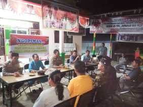 Program Ngopi Mas Jadi Sarana Cooling System Pemilu 2024 Polres Siak