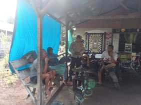 Bripka Gultom Ajak Masyarakat Jaga Kamtibmas Jelang Pemilu 2024