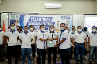 Resmi Dilantik, AFK Dumai Siap Bersinergi Demi Prestasi Olahraga Futsal 