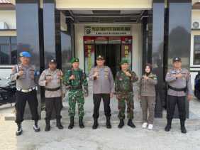 Ciptakan Situasi Kondusif, TNI-Polri dan Satpol PP Gelar Patroli di TPTM Rokan Hilir