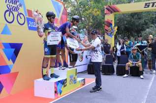 Lepas Pesepeda Tour de Siak Etape III, Muflihun Ingin Kegiatan ini Berkesinambungan