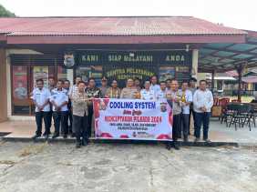 Kapolres Rohul Laksanakan Cooling System untuk Antisipasi Karhutla dan Ciptakan Pilkada Damai
