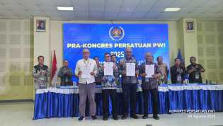 Pra-Kongres PWI 2025 di Bekasi, Doa untuk Wina Armada dan Penandatanganan Pakta Integritas