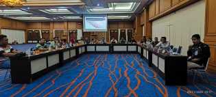 Rapat Koordinasi Persiapan Debat Publik Pilkada Rokan Hulu, Polres Pastikan Pengamanan Ketat