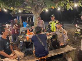 Polsek Teluk Meranti dan Koramil Gelar Patroli Sinergitas Jelang Pilkada