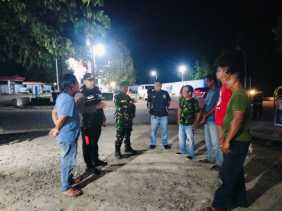 Kapolsek Kunto Darussalam dan Upika Dukung Pilkada Damai