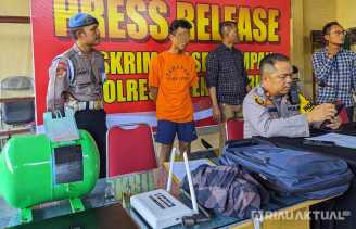 Nasib Sial Pelaku Kriminal, Menjual Laptop Curian ke Pemiliknya Lewat PJBO