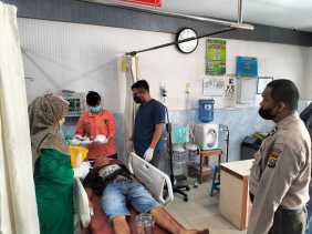 Coba Curi Handphone Gharim, Pemuda Babak Belur Dimassa